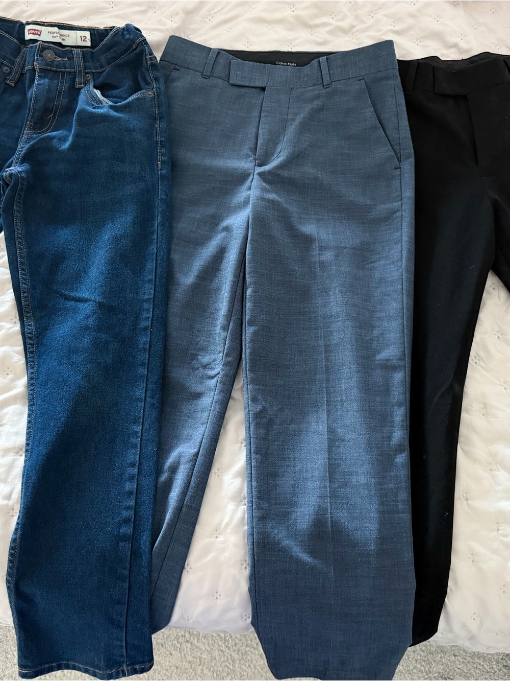 Boys' Levi's Jeans and Calvin Klein Dress Pants Bundle